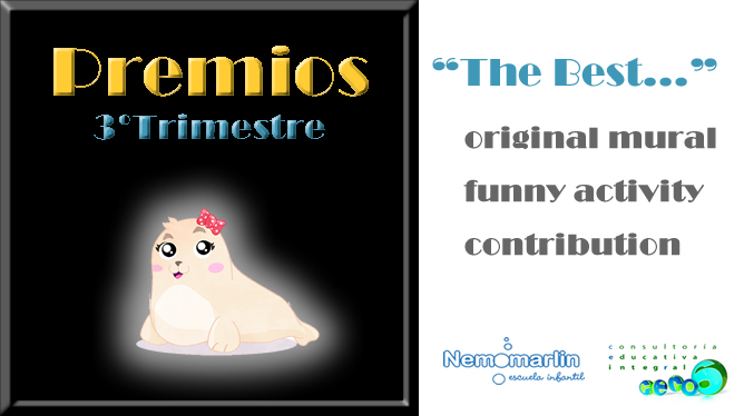 Premios The Best 3º Trim 2015 Escuelas Infantiles Nemomarlin