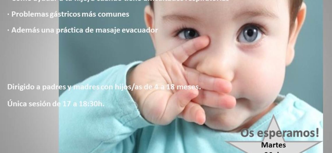 Taller de fisioterapia respiratoria y gástrica, ¡Apúntate!