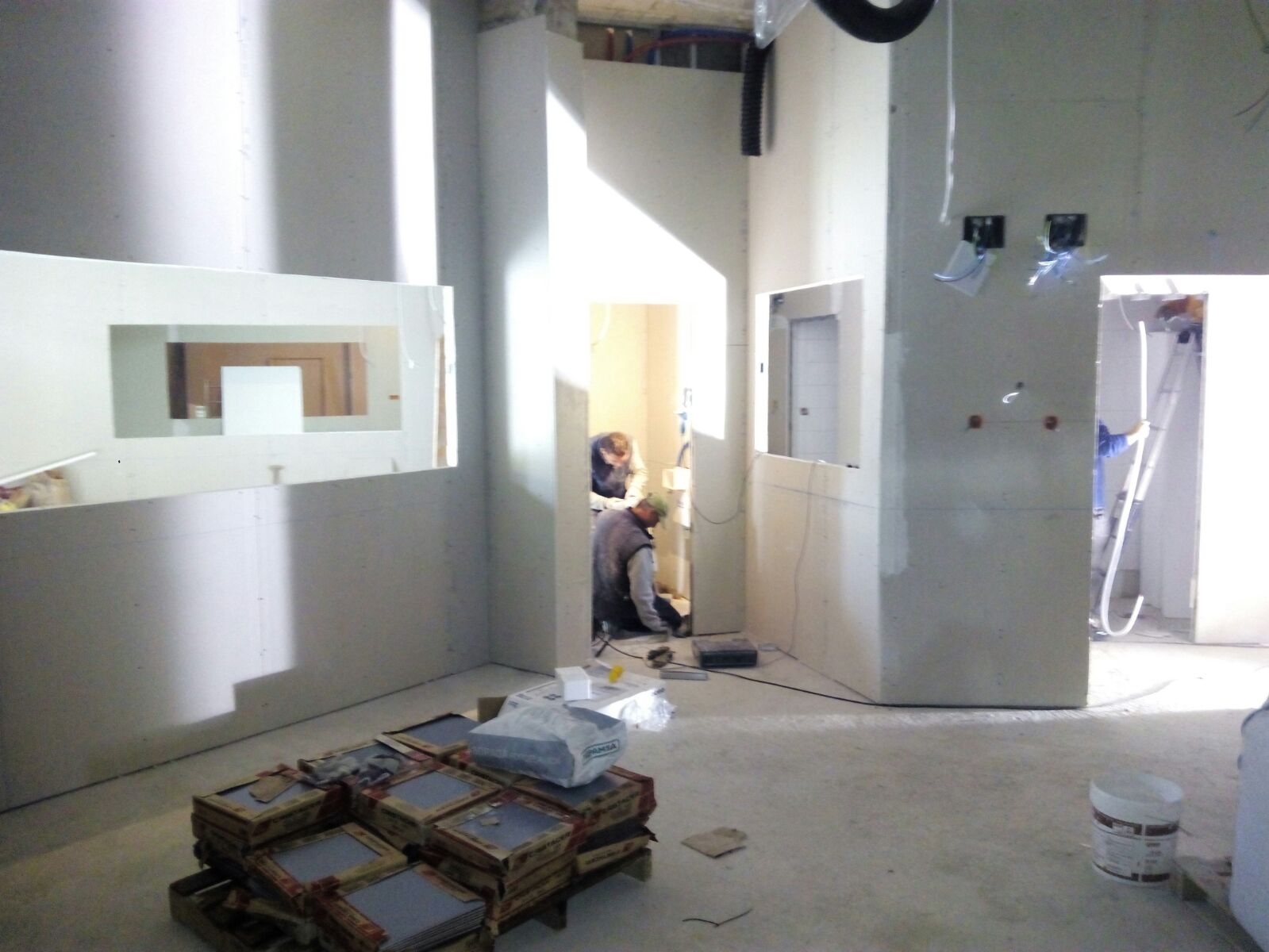 Foto obra nueva escuela Nemomarlin Torrejón de Ardoz