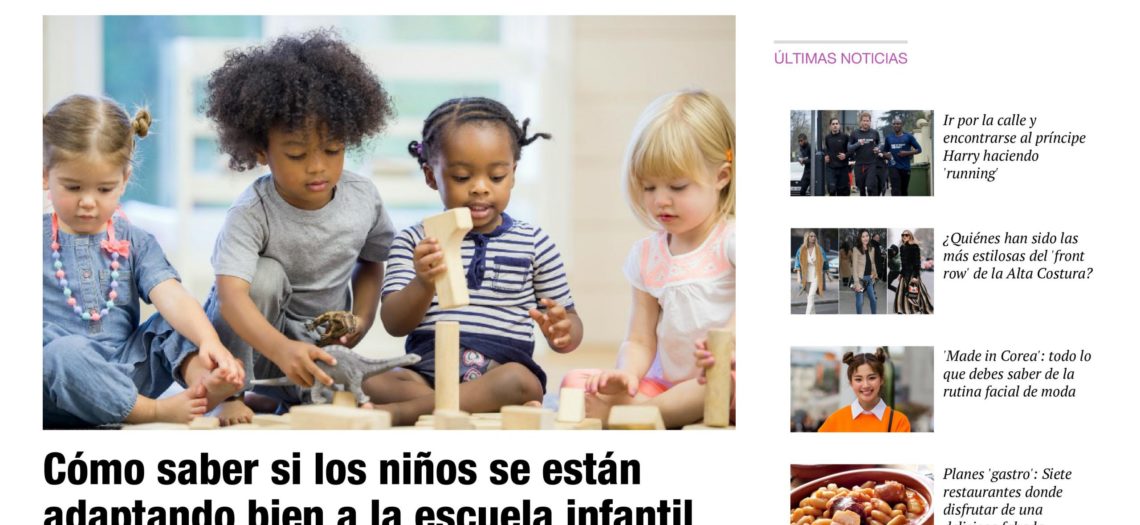 Cómo saber si los niños se están adaptando bien a la escuela infantil (y ‘tips’ para elegir la mejor de todas)