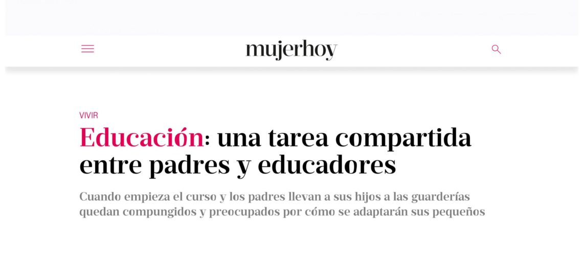 Educación: una tarea compartida entre padres y educadores