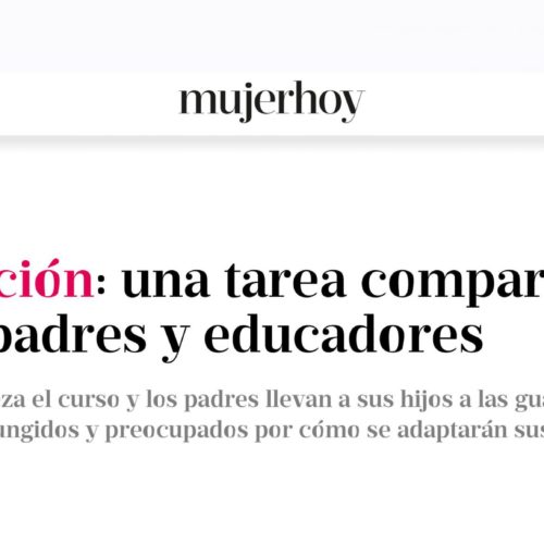 Educación: una tarea compartida entre padres y educadores