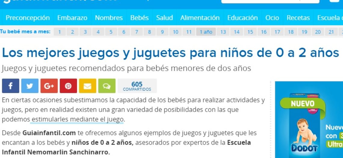 Los mejores juegos y juguetes para niños de 0 a 2 años