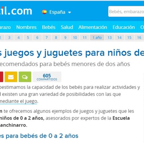 Los mejores juegos y juguetes para niños de 0 a 2 años