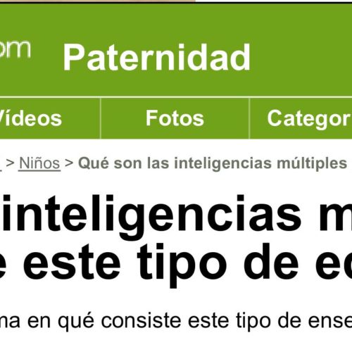 Qué son las inteligencias múltiples y en qué consiste este tipo de educación