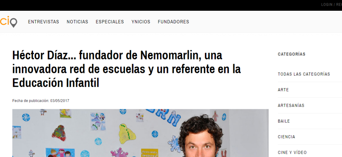 Entrevista a Héctor Díaz, consejero delegado Nemomarlin, en Ynicio.com