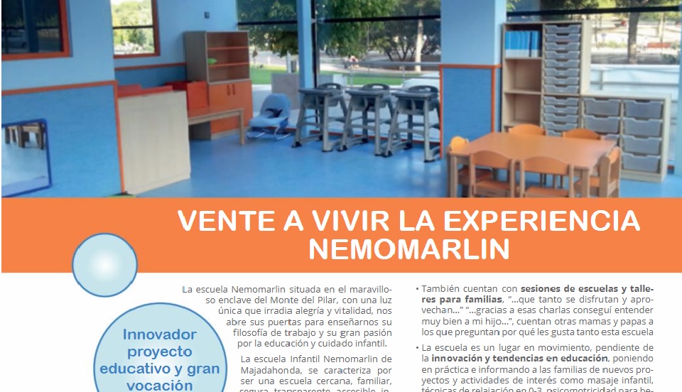 Articulo guarderia majadahonda Nemomarlin