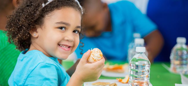 mandamientos alimentación en escuela infantil