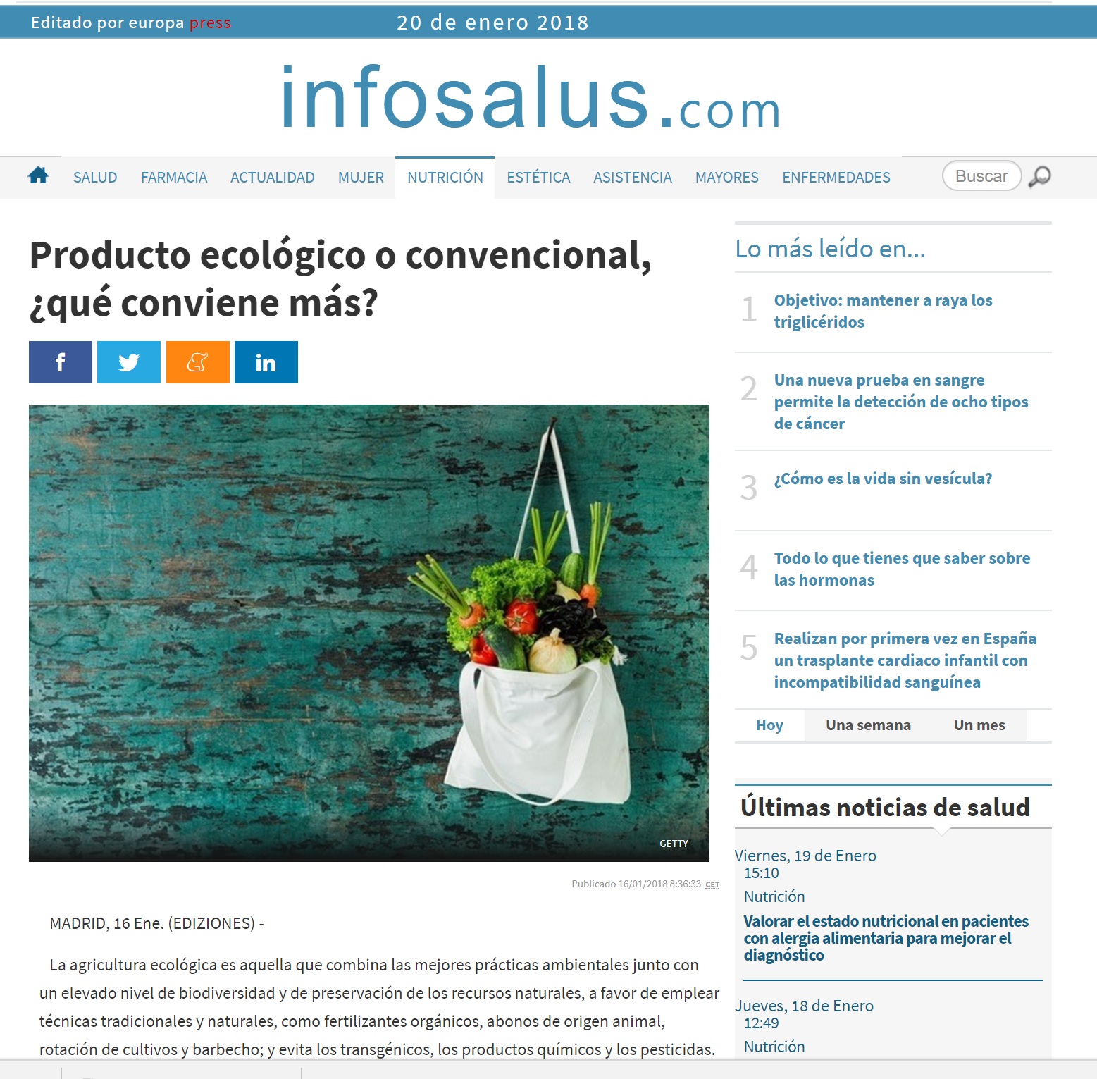 aparicion pensa escuelas infantiles nemomarlin - nutrición productos ecologicos