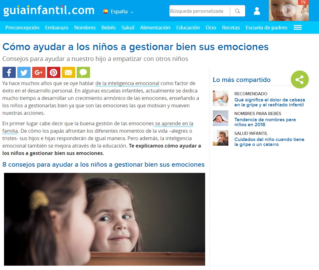noticia como ayudar niños a gestionar bien sus emociones- guarderia Nemomarlin Sant Cugat