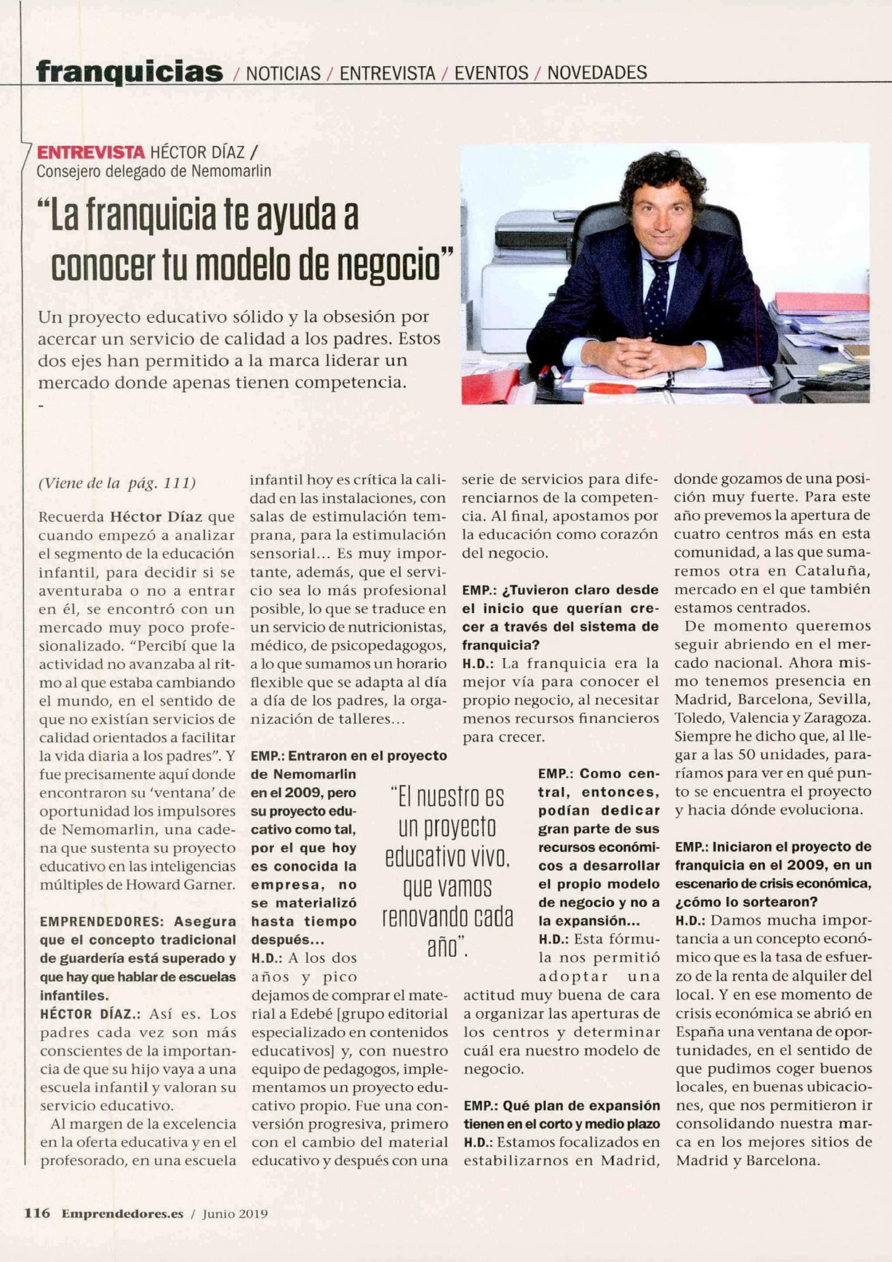 ntrevista Nemomarlin mayo 2019 revista emprendedores 2