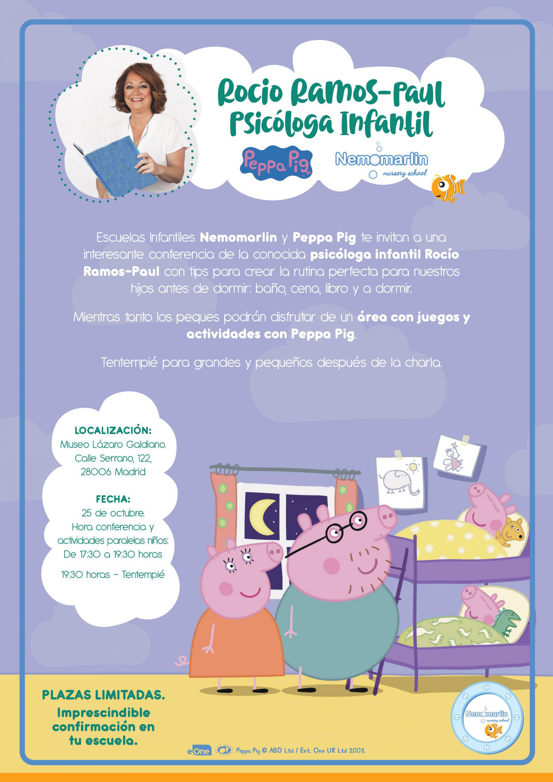 evento peppa pig y guarderias Nemomarlin