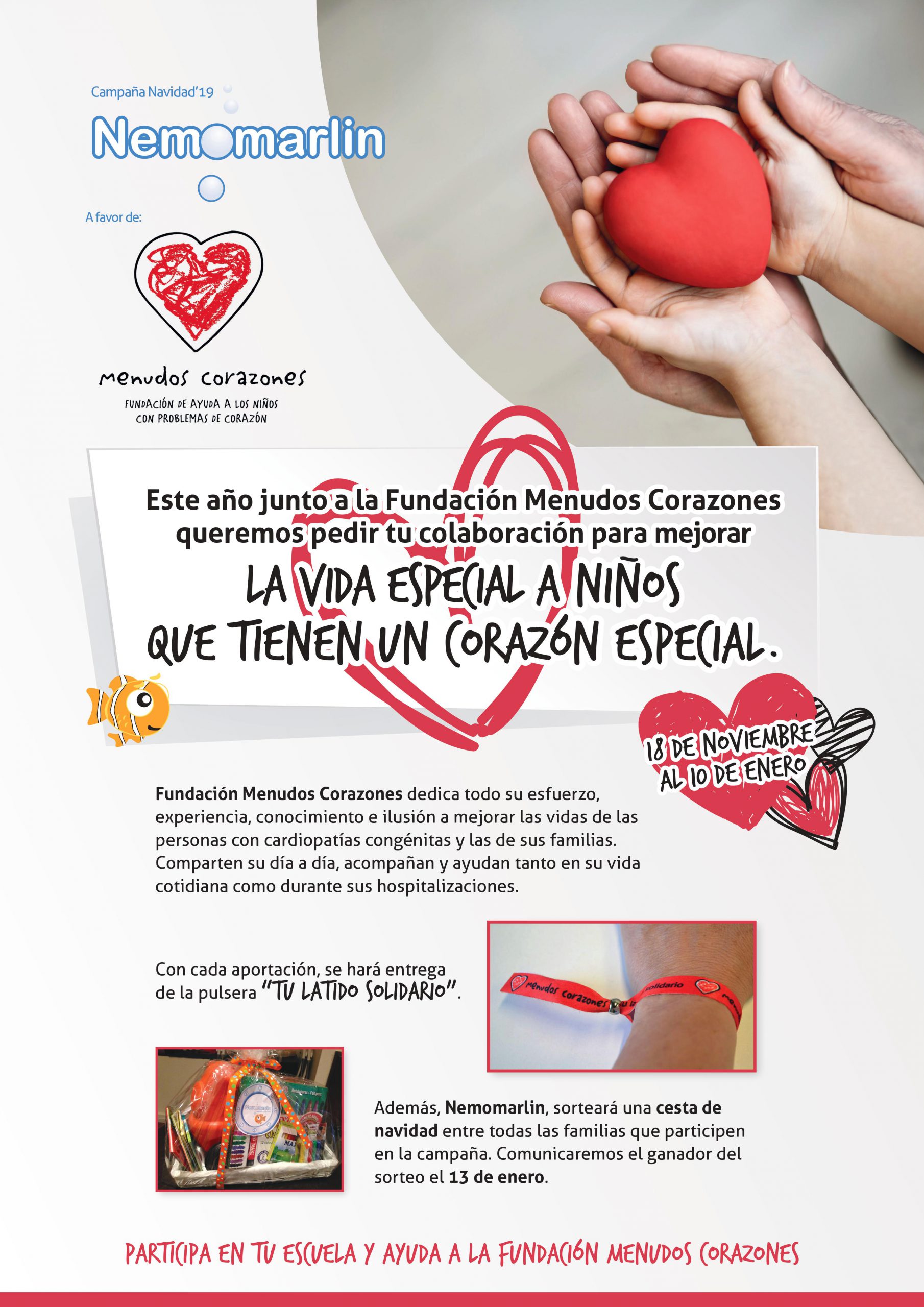 Colaboración navidad 2019 ONG menudos corazones 