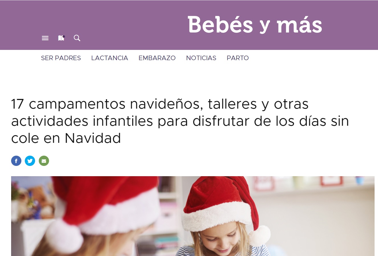 articulo dias sin cole navidad_ bebesymamas_ escuelas infantiles Nemomarlin
