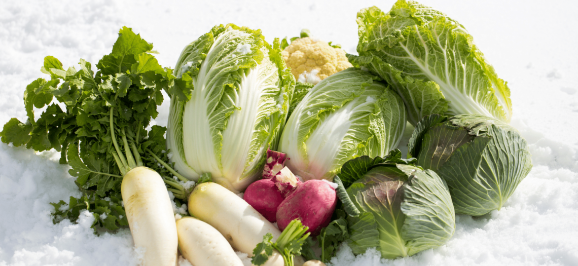 Verduras de temporada: invierno