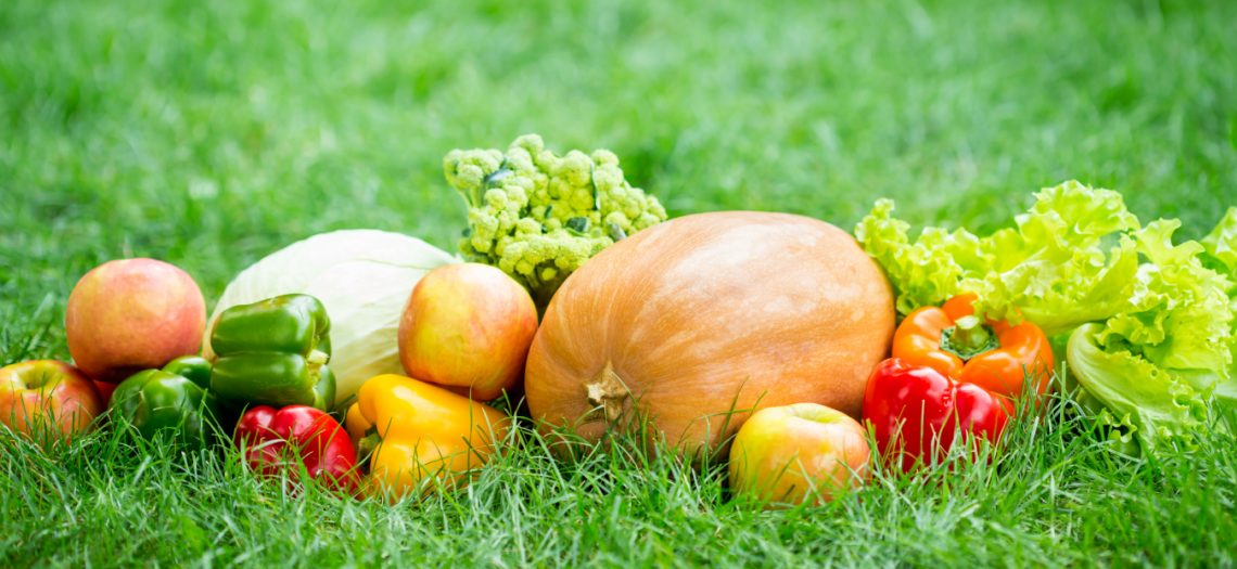 Frutas y verduras en primavera