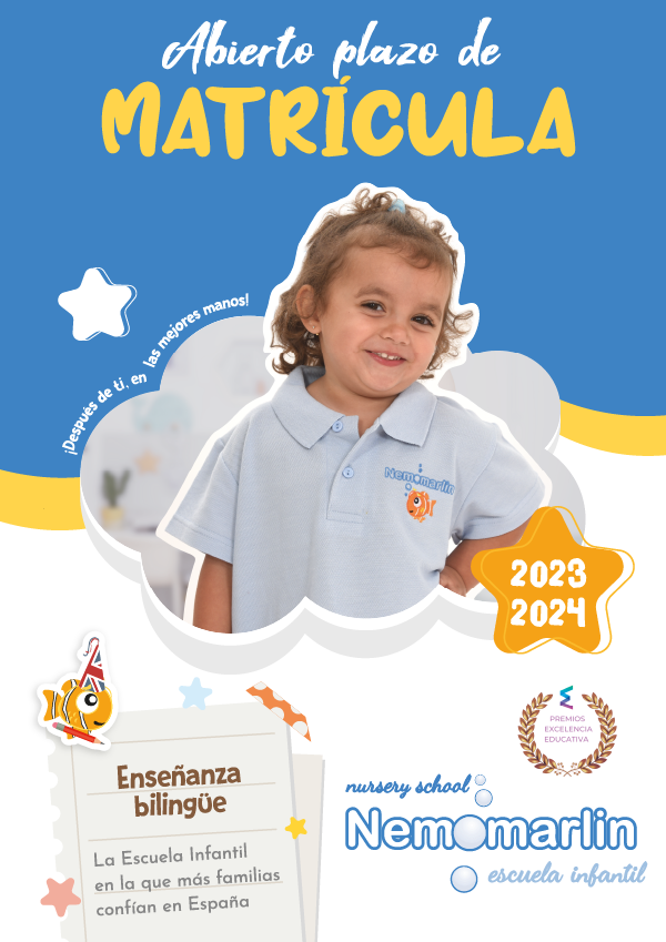 banner matriculación nemomarlin escuelas infantiles 2023-2024