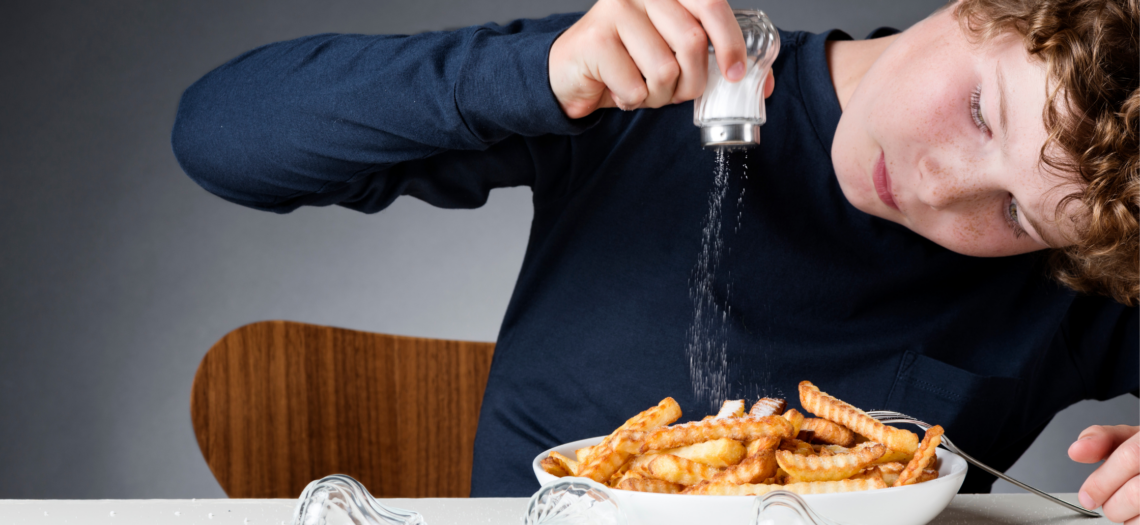 La sal en la dieta infantil