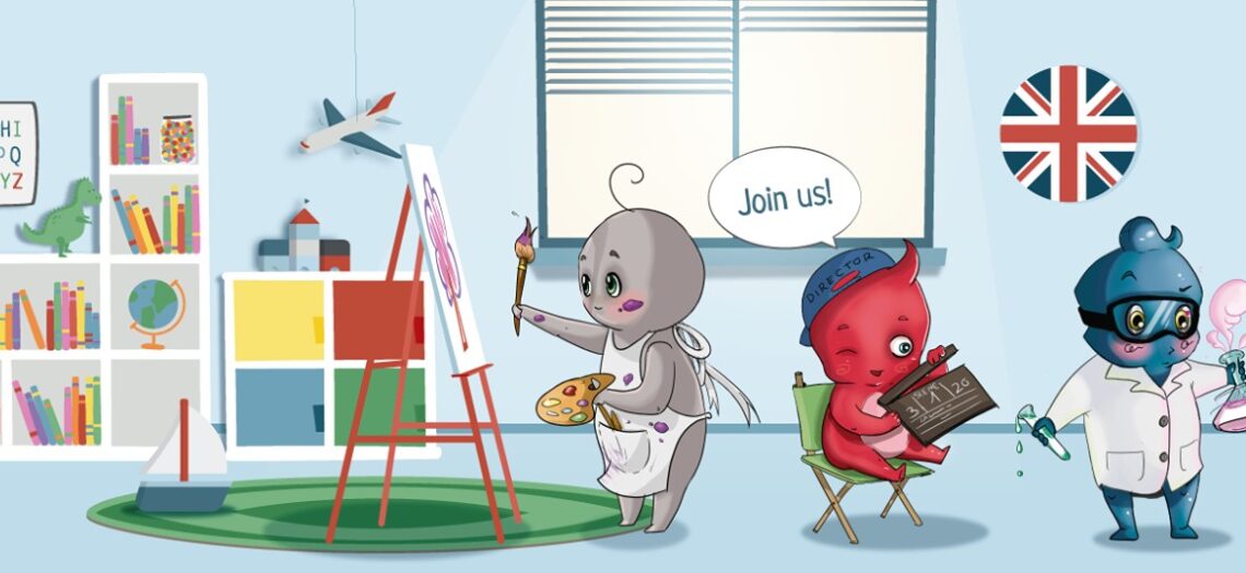 Academia de inglés en la escuela infantil