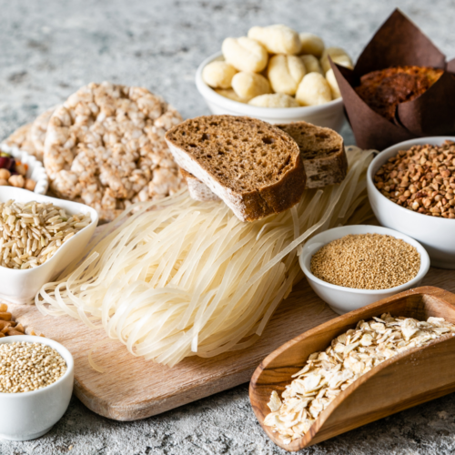 Cereales con gluten y sin gluten
