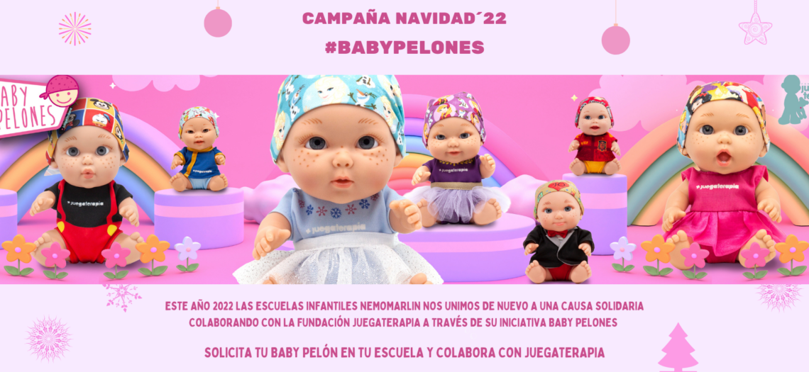 Campaña navidad «Baby Pelones» en las escuelas Nemomarlin