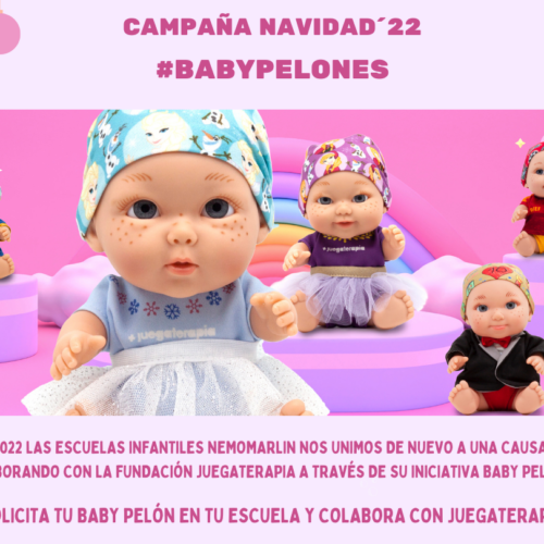 Campaña navidad «Baby Pelones» en las escuelas Nemomarlin