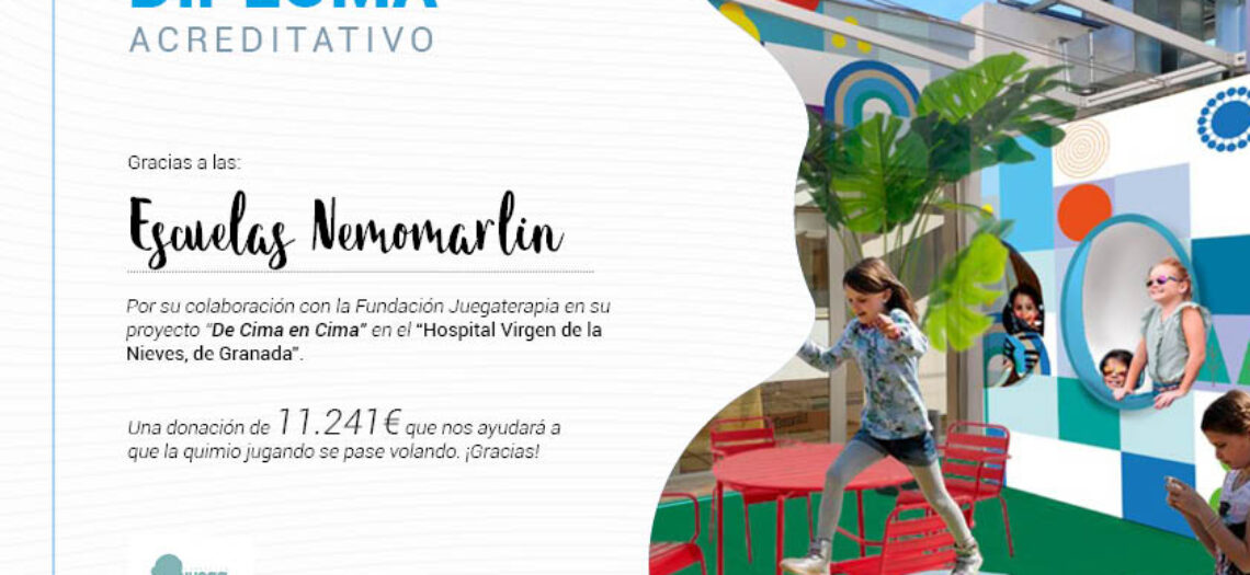 ¡Solidaridad Nemomarlin! Recaudamos más de 11.000 € para Juegaterapia