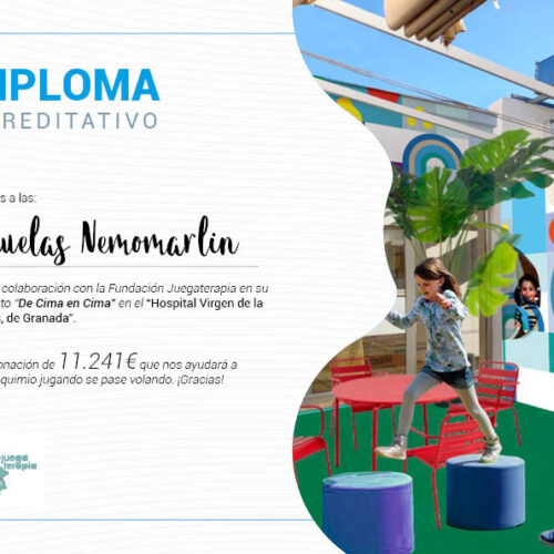 ¡Solidaridad Nemomarlin! Recaudamos más de 11.000 € para Juegaterapia